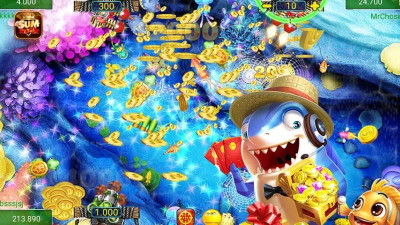 Game bắn cá mini trong bắn cá đổi thưởng 2024